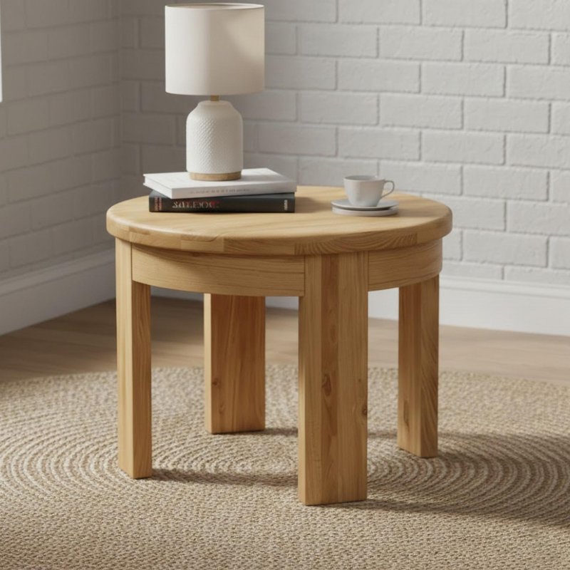 Photo 1 of Sorento lamp table - oak Photo 1 of Sorento lamp table - oak