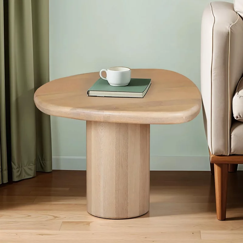 Photo 1 of Austin side table - abstract - natural - mango wood Photo 1 of Austin side table - abstract - natural - mango wood
