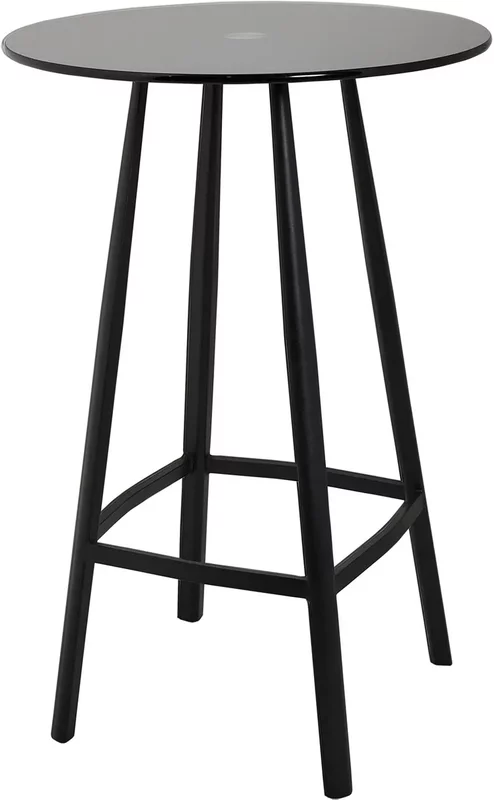 Photo 1 of Blake high side table - black Photo 1 of Blake high side table - black