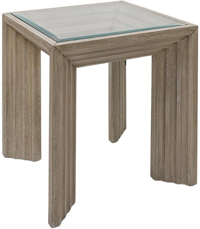Photo 1 of Yvette side table - grey Photo 1 of Yvette side table - grey