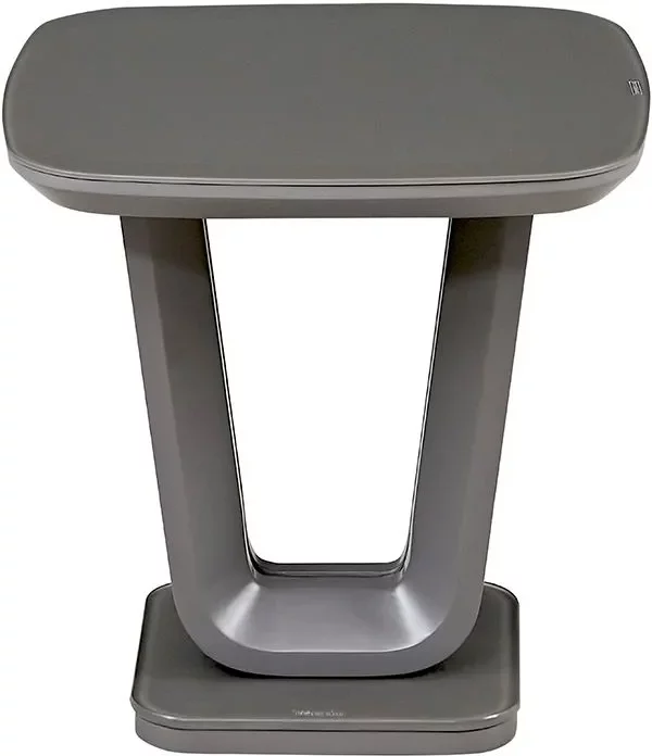 Photo 1 of Lazzaro lamp table - graphite grey matt Photo 1 of Lazzaro lamp table - graphite grey matt