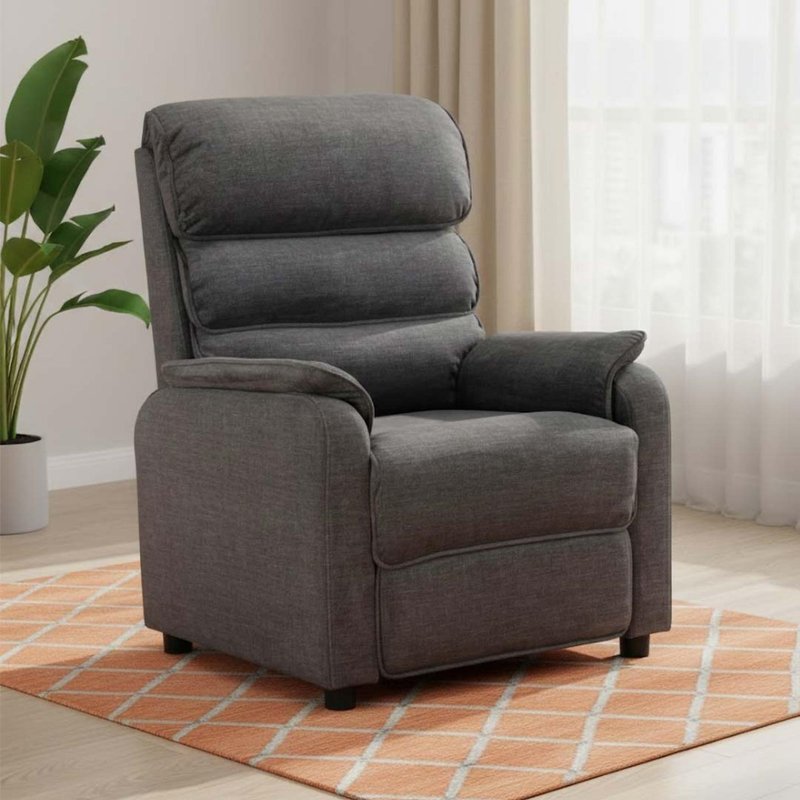 Photo 1 of Savoy fixed sofa chair - grey fabric Photo 1 of Savoy fixed sofa chair - grey fabric
