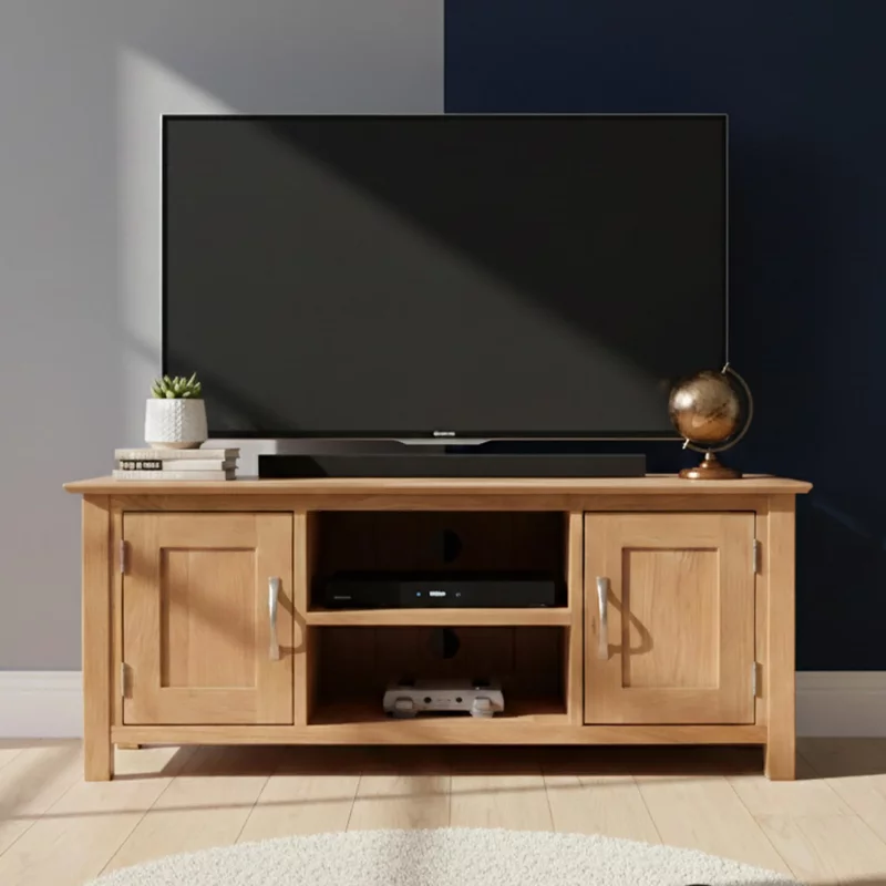 Photo 1 of Nimbus tv unit - 120cm - oak Photo 1 of Nimbus tv unit - 120cm - oak