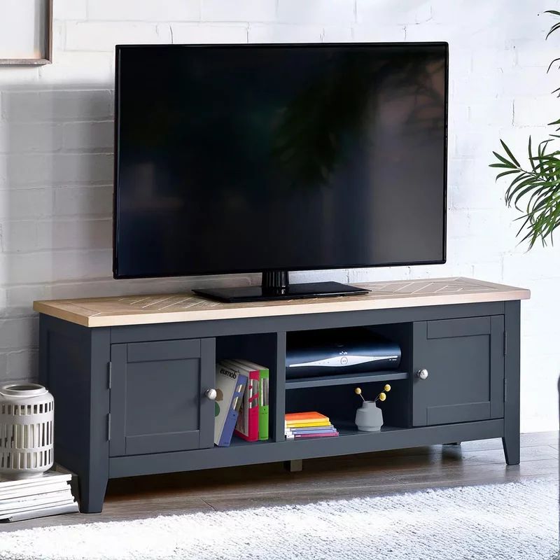 Photo 1 of Bordeaux tv unit - 150cm - grey Photo 1 of Bordeaux tv unit - 150cm - grey
