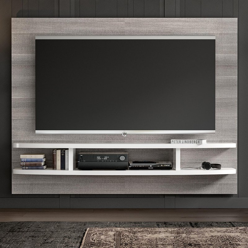 Photo 1 of Silver grey wall unit Photo 1 of Silver grey wall unit