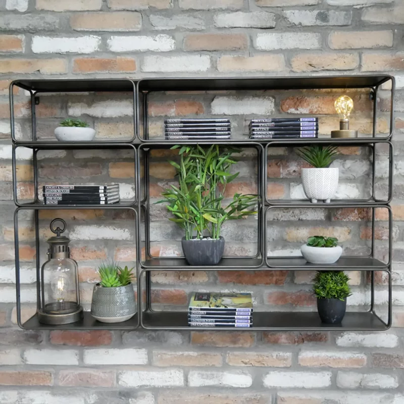 Photo 1 of Industrial wall unit - black - metal Photo 1 of Industrial wall unit - black - metal