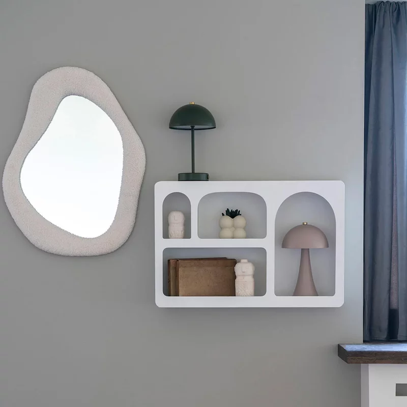 Photo 1 of Bryne wall shelf - white Photo 1 of Bryne wall shelf - white