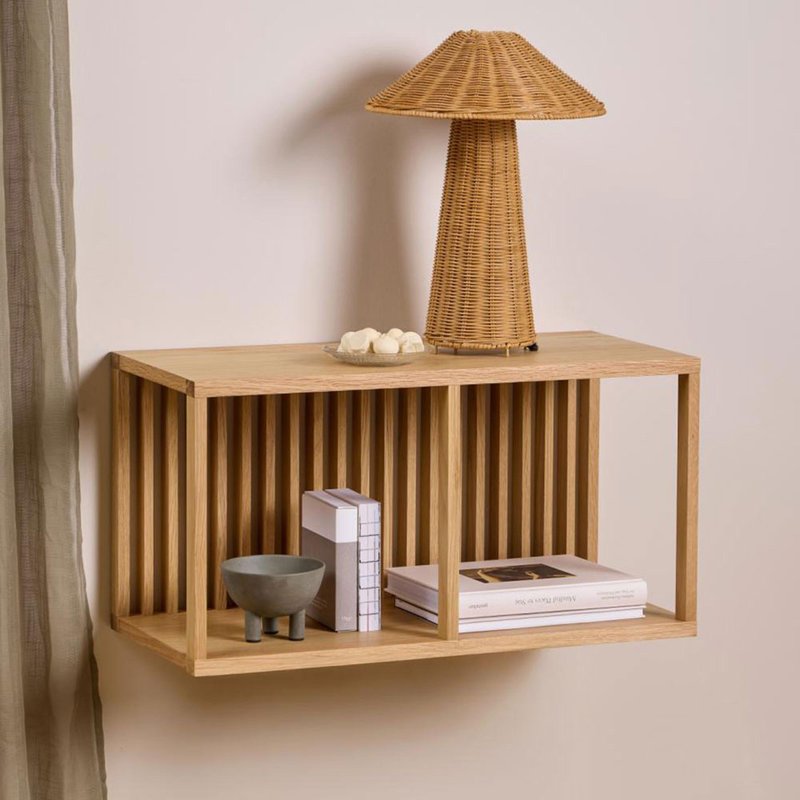 Photo 1 of Wellington wall shelf - oak Photo 1 of Wellington wall shelf - oak