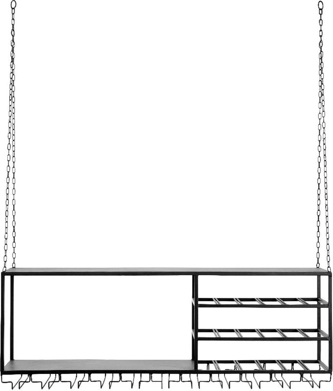 Photo 1 of Loft wine rack - large - black Photo 1 of Loft wine rack - large - black