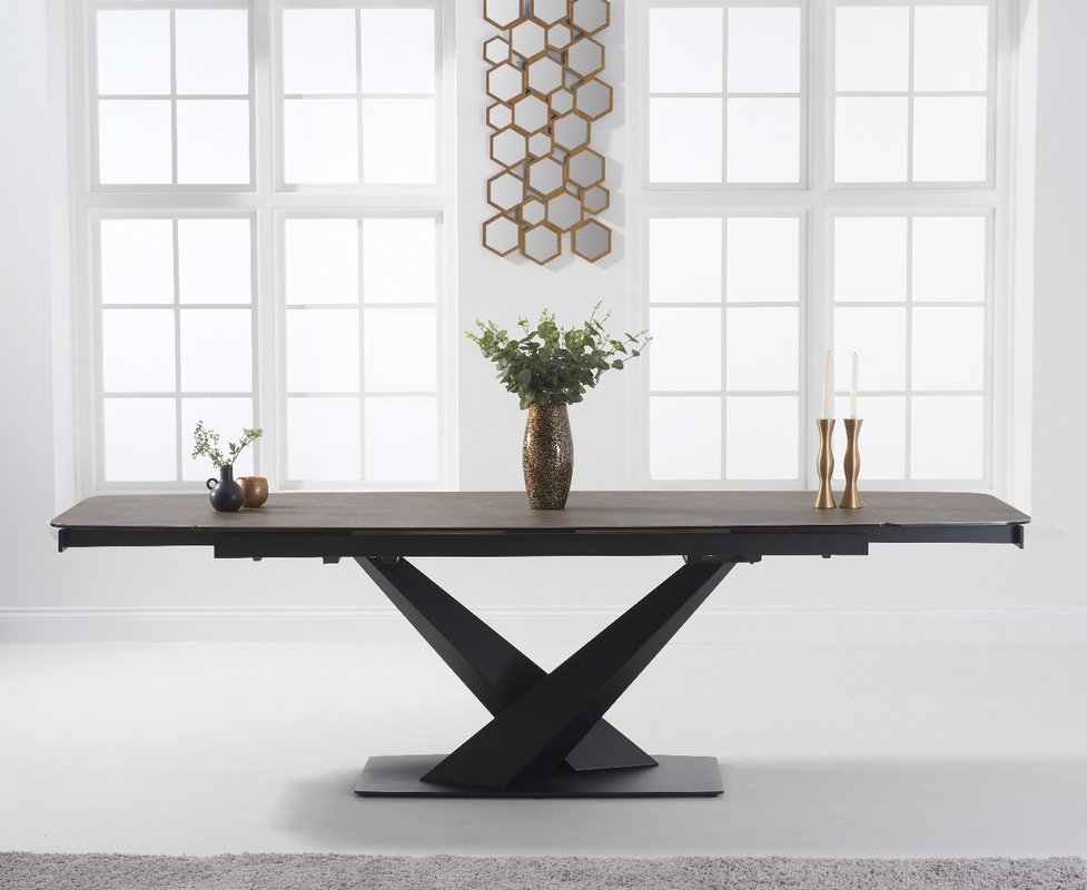 Photo 1 of Extending jacob 180cm mink ceramic dining table Photo 1 of Extending jacob 180cm mink ceramic dining table