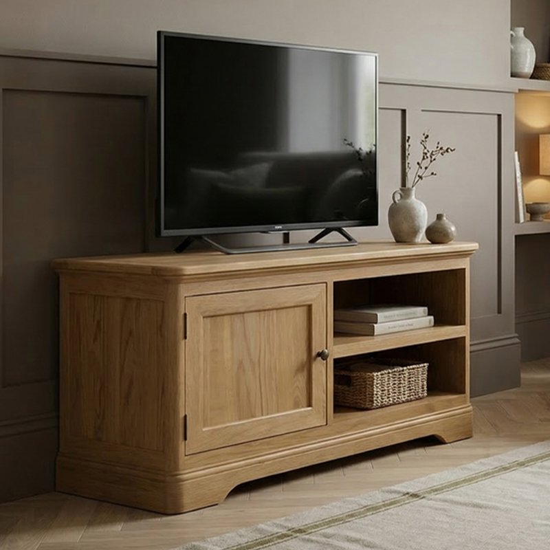 Photo 1 of Cambridge solid oak small tv cabinet Photo 1 of Cambridge solid oak small tv cabinet