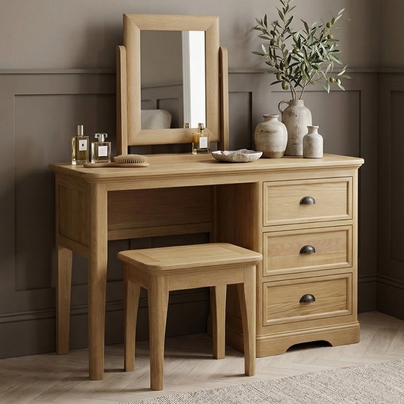 Photo 1 of Cambridge solid oak dressing table set Photo 1 of Cambridge solid oak dressing table set