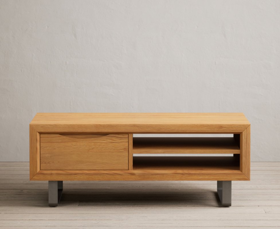Photo of Parker solid oak coffee table Photo of Parker solid oak coffee table