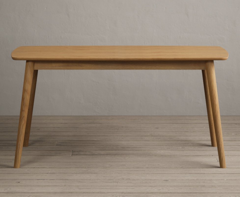 Photo 1 of Nordic 150cm solid oak dining table Photo 1 of Nordic 150cm solid oak dining table
