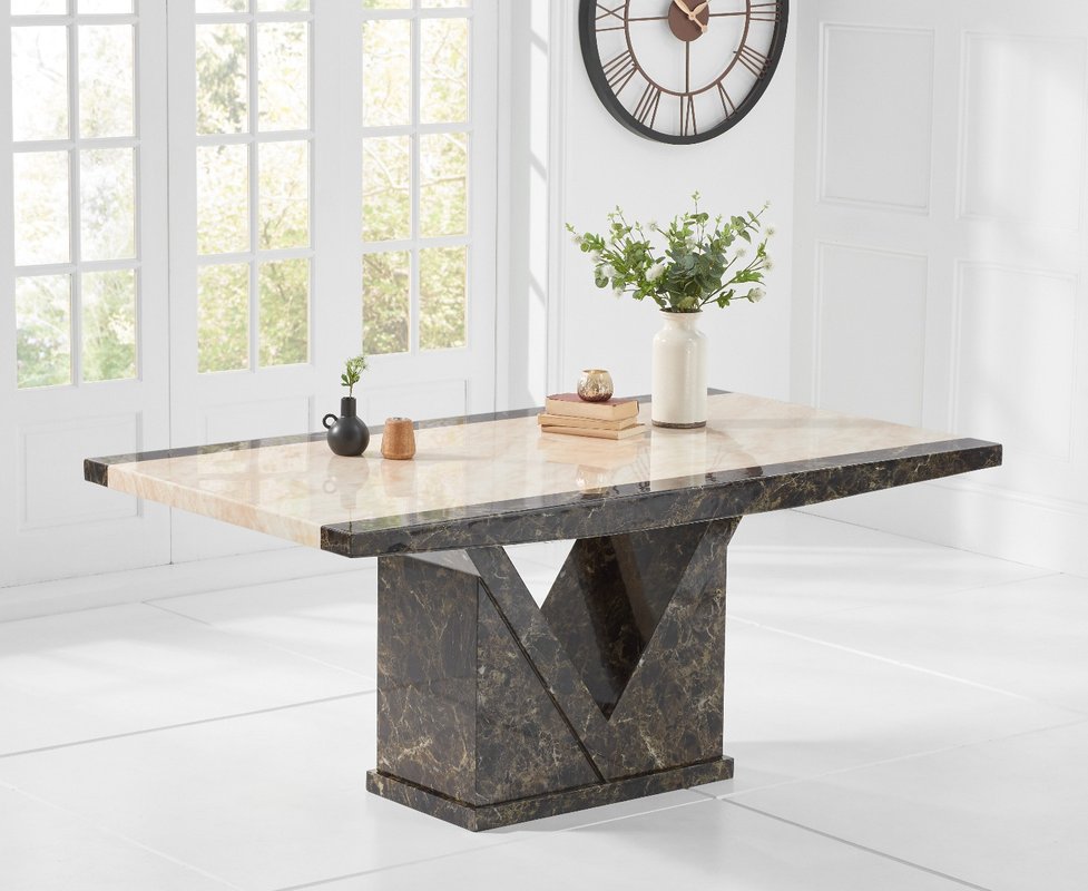 View Tenore 180cm marble dining table View Tenore 180cm marble dining table