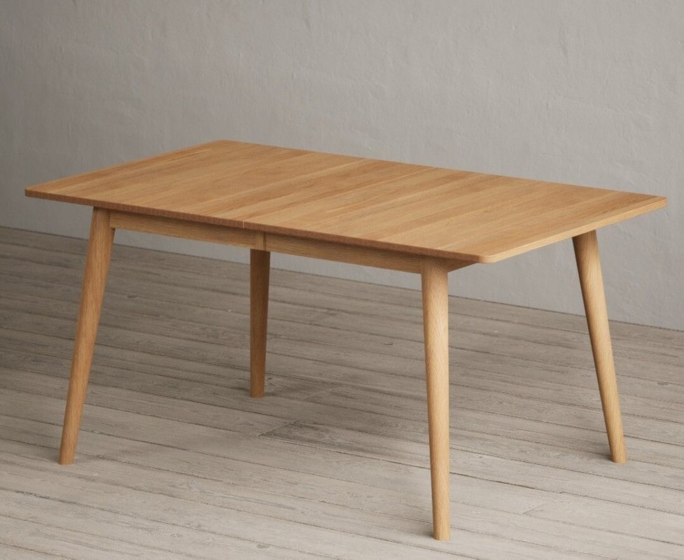 Photo 1 of Extending ruben 150cm retro oak dining table Photo 1 of Extending ruben 150cm retro oak dining table