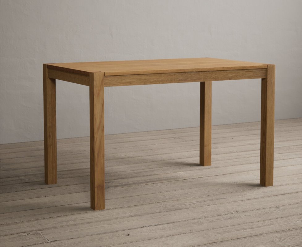 Photo 1 of York 120cm solid oak dining table Photo 1 of York 120cm solid oak dining table