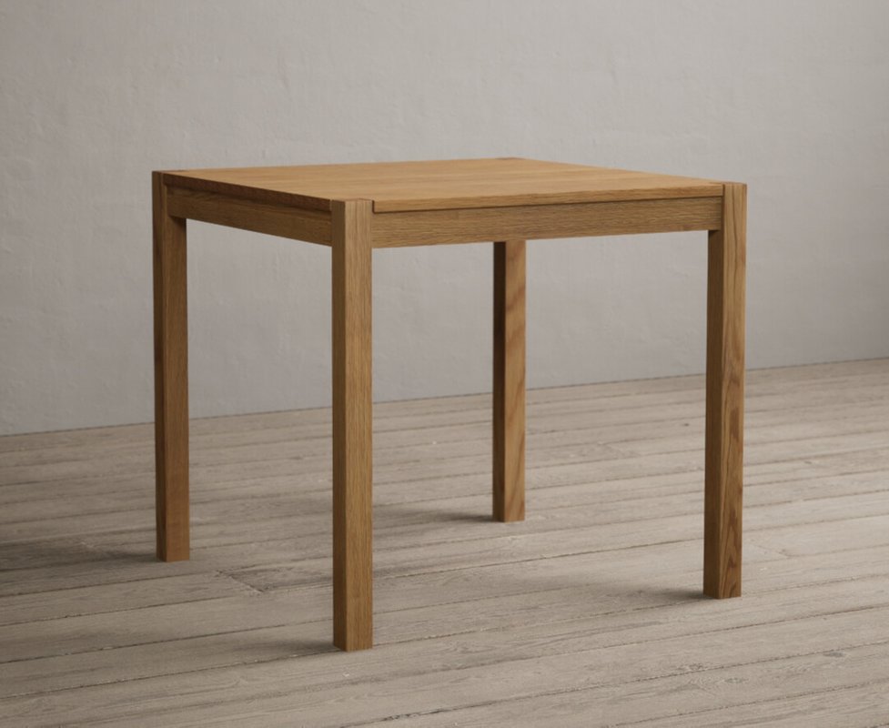 Photo 1 of York 80cm solid oak dining table Photo 1 of York 80cm solid oak dining table