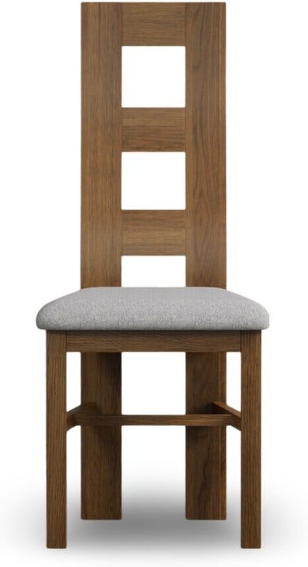 Photo of Blue rustic solid oak chairs Photo of Blue rustic solid oak chairs
