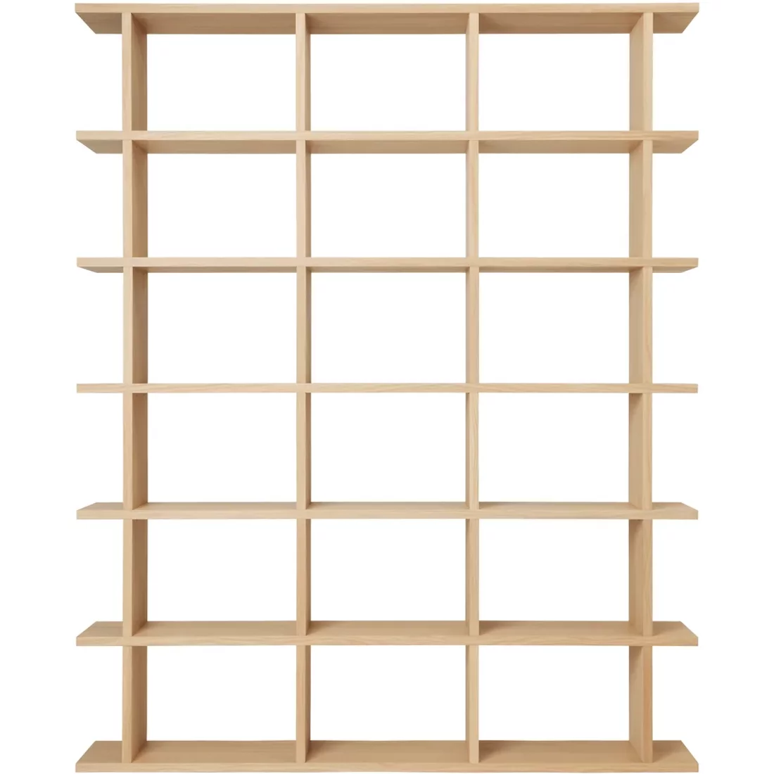 Ferm Living - Kona Bücherregal 3 x 6, 170 x 210 cm, Eiche natur Ferm Living Kona Bücherregal 3 x 6
