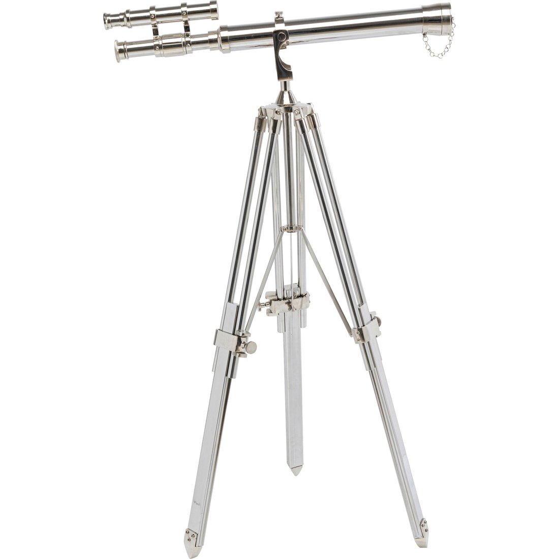 KARE Deko Objekt Telescope Silber