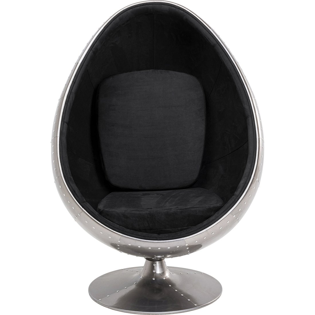 KARE Drehsessel Eye Ball Graphit