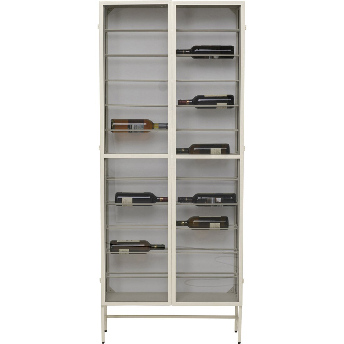 Weinregal Porto Greige 75x180cm KARE Weinregal Porto Greige