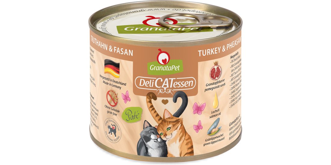 GranataPet DeliCatessen 6 x 200 g – Tacchino & …
