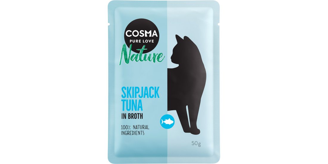 Cosma Nature in busta 12 x 50 g – Pollo & Prosciutto…