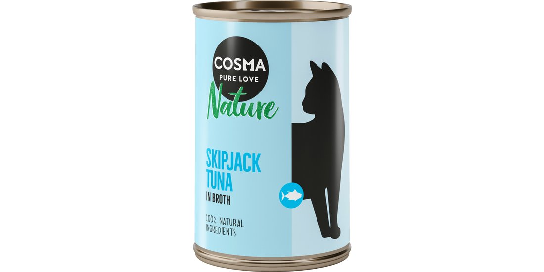 Cosma Nature 6 x 140 g Alimento umido per gatti…