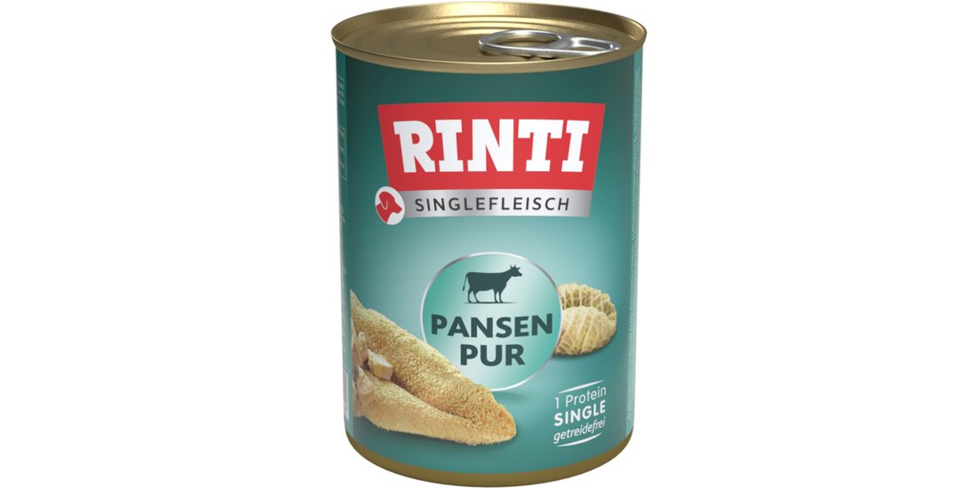 RINTI Monoproteico 24 x 400 g – Trippa pura