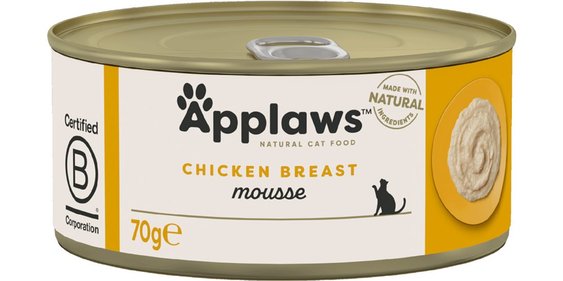 Applaws Mousse 24 x 70 g – Pollo