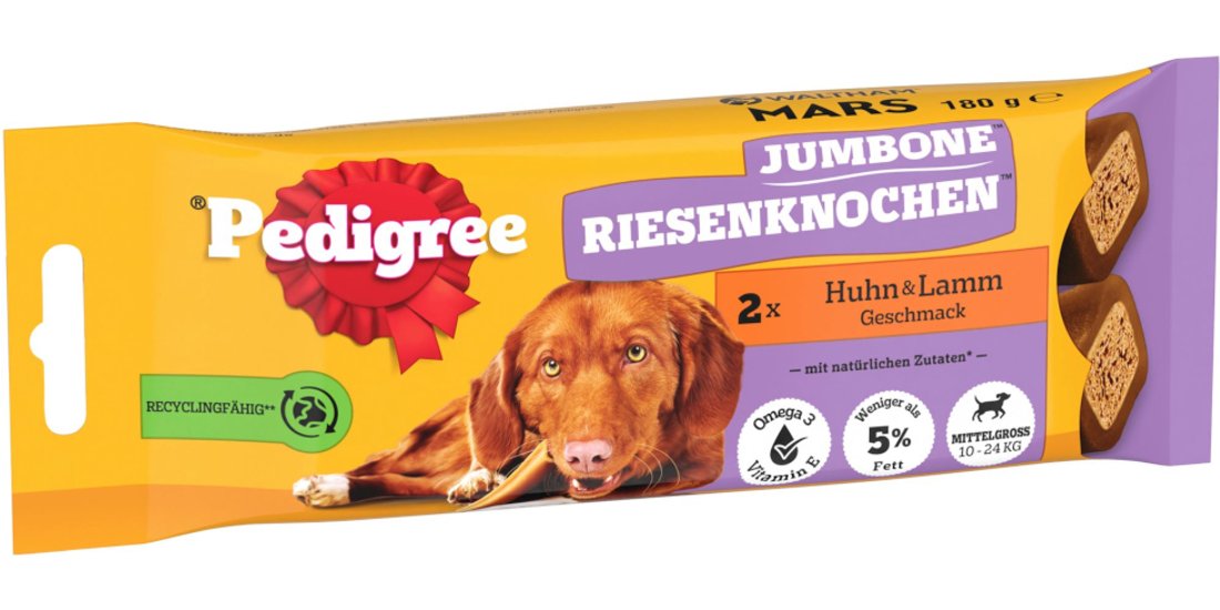 Pedigree Jumbone Medium – Pollo 180 g 2 pz