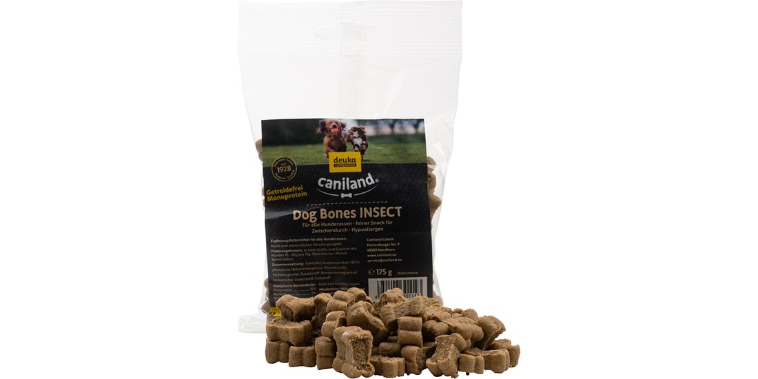 Caniland Dog Bones Insect – 175 g