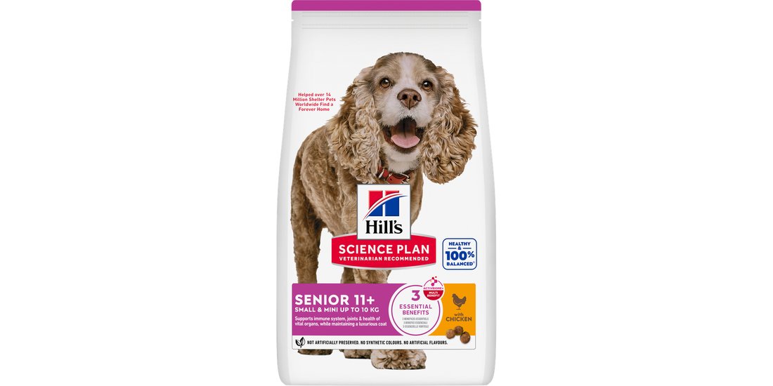 Hill’s Science Plan Senior 11+ Small & Mini con…