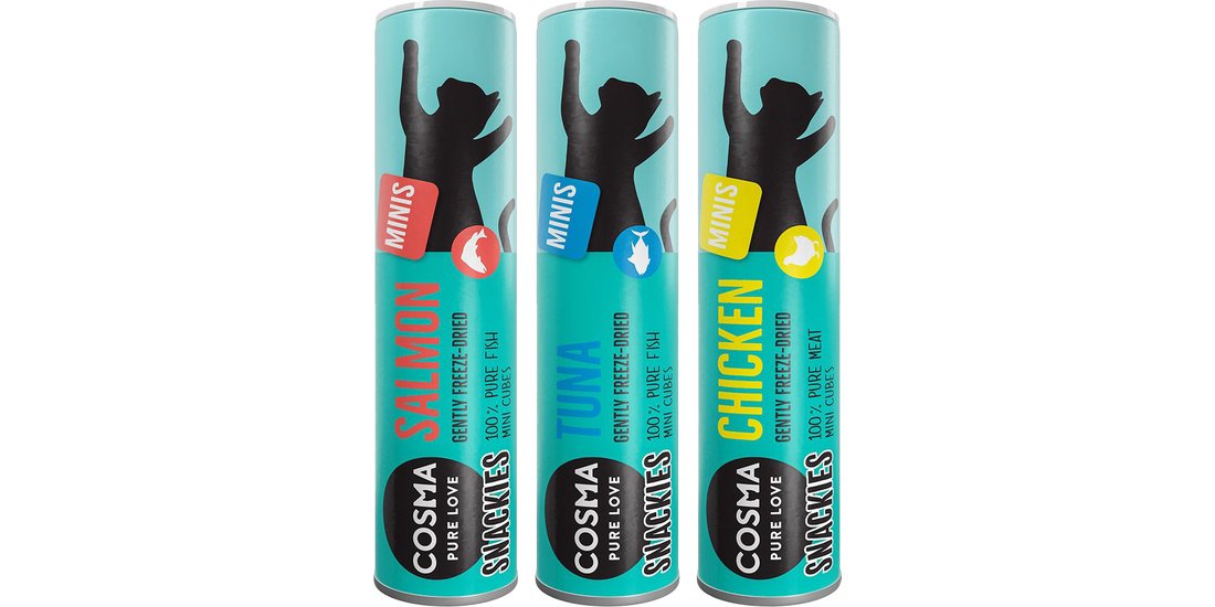 Set prova! Cosma Snackies Minis – 3 gusti assortiti…