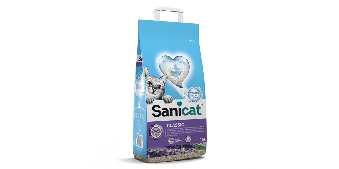 Lettiera Sanicat Classic Lavanda – 16 L
