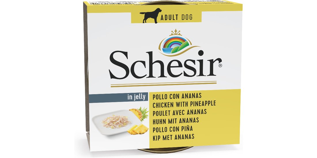 Schesir 6 x 150 g Alimento umido per cani – Pollo…