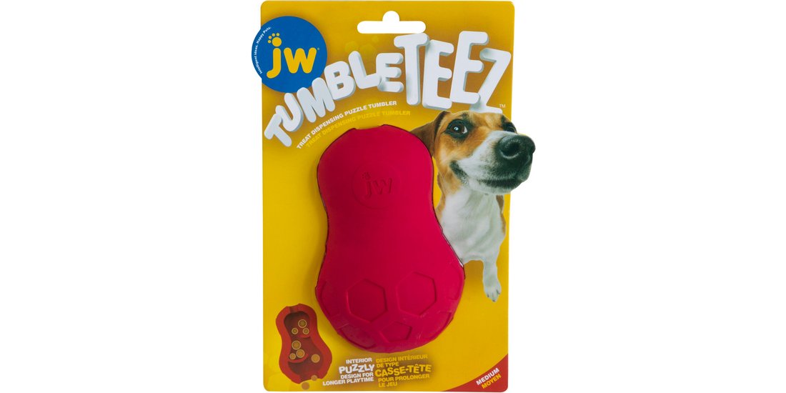 Gioco per cani JW Tumble Teez – M rosso