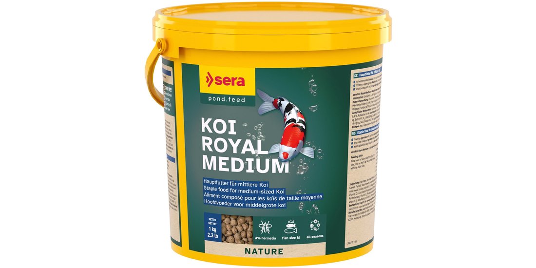 sera Koi Royal Nature Medium Mangime in granuli…