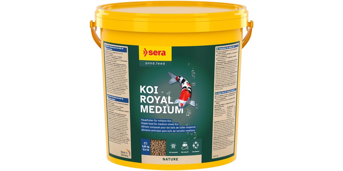 sera Koi Royal Nature Medium Mangime in granuli…