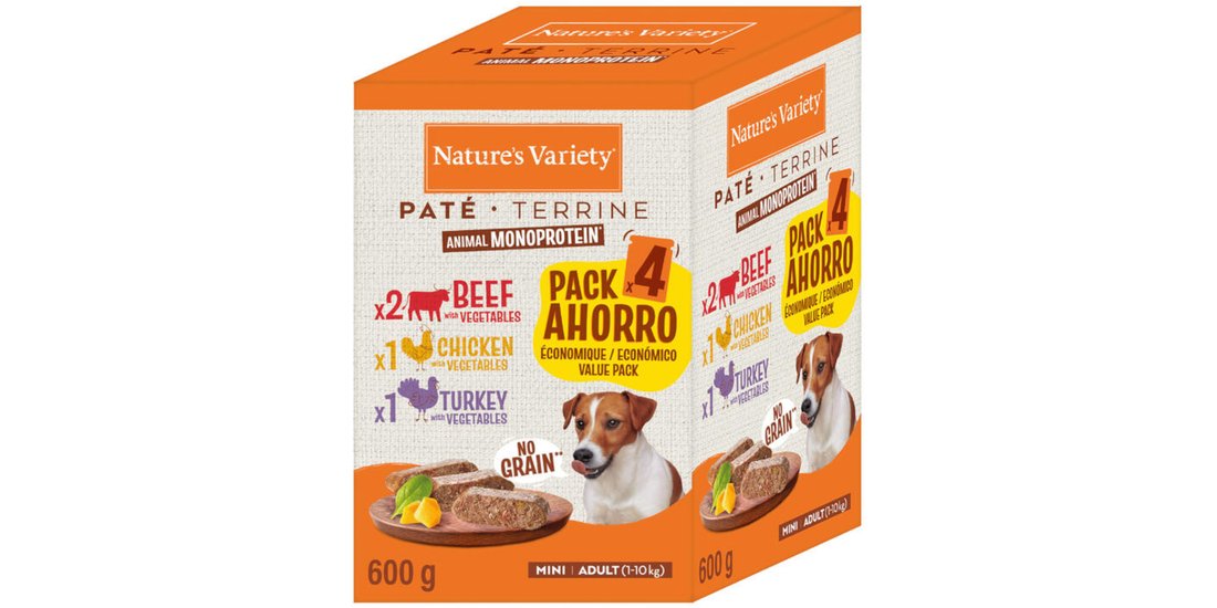 Nature’s Variety Paté No Grain Adult Mini Pacco…