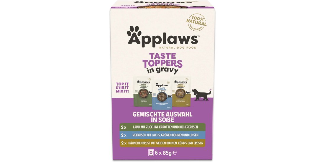 Applaws Taste Toppers Pacco misto 12 x 85 g per…