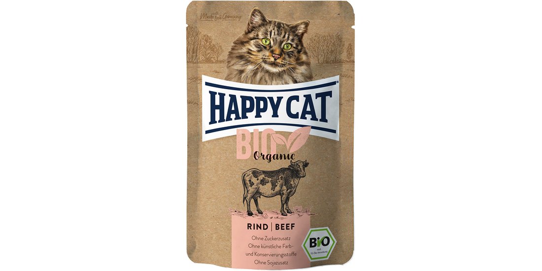 Happy Cat Bio Buste 12 x 85 g Alimento umido …