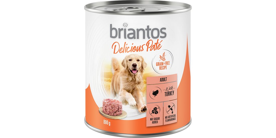 Briantos Delicious Paté 24 x 800 g Umido per …