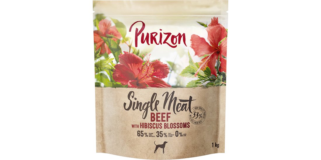 Purizon Single Meat Manzo con Fiori di ibisco…