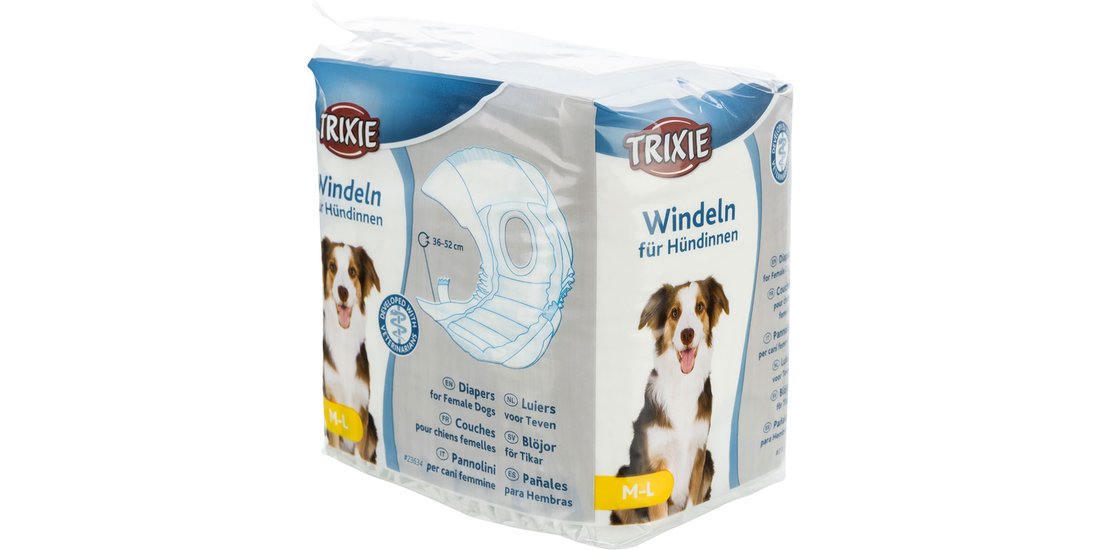 Pannolini Trixie per cani femmina – Tg. M-L: …