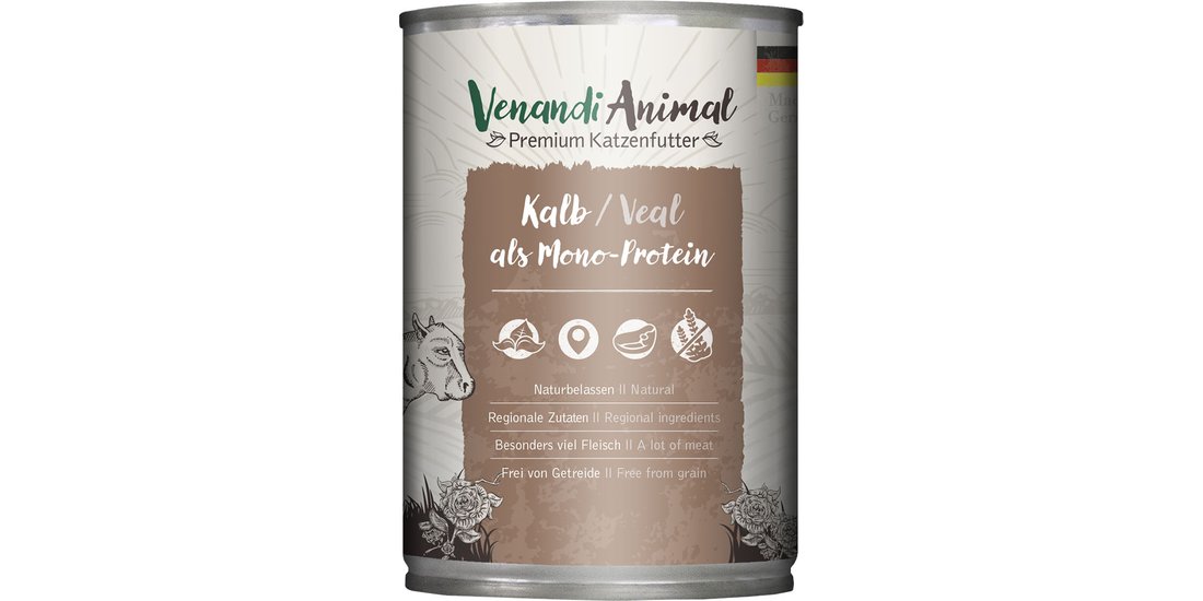 Venandi Animal Monoprotein 24 x 400 g – Vitello…