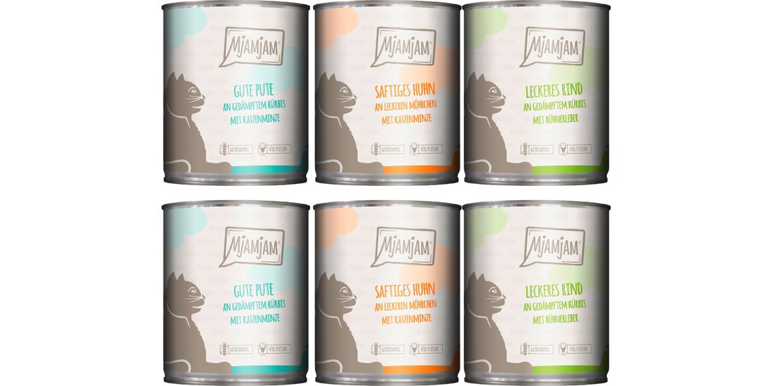 MjAMjAM 24 x 800 g umido gatto – Pollo & Salmone…