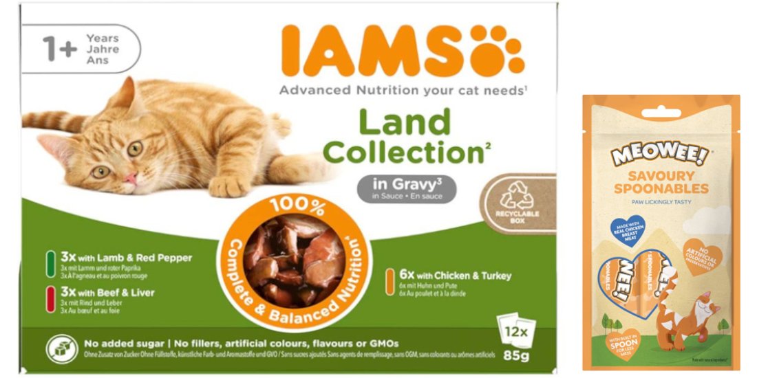 12 x 85 g IAMS Advanced Nutrition + 8 x 14 g …